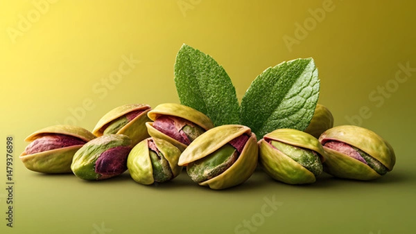 Obraz tasty pistachios snack
