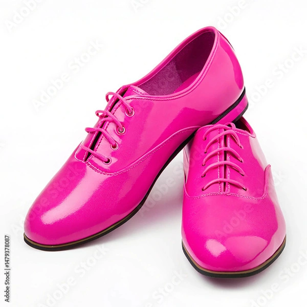 Obraz Neon pink dance shoes
