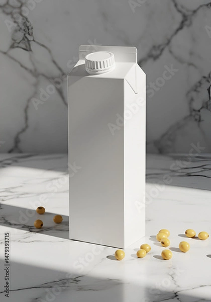 Obraz Blank carton of milk or juice (3)