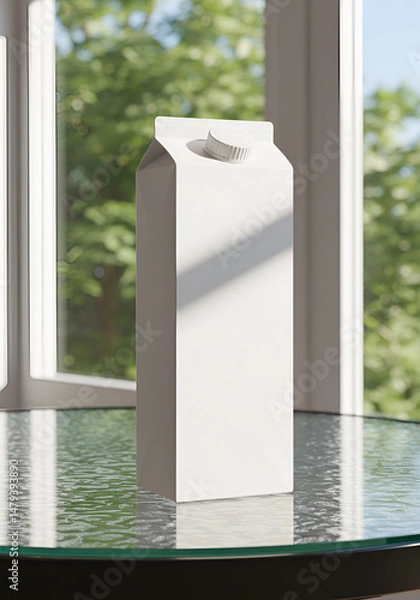 Obraz Blank carton of milk or juice (4)