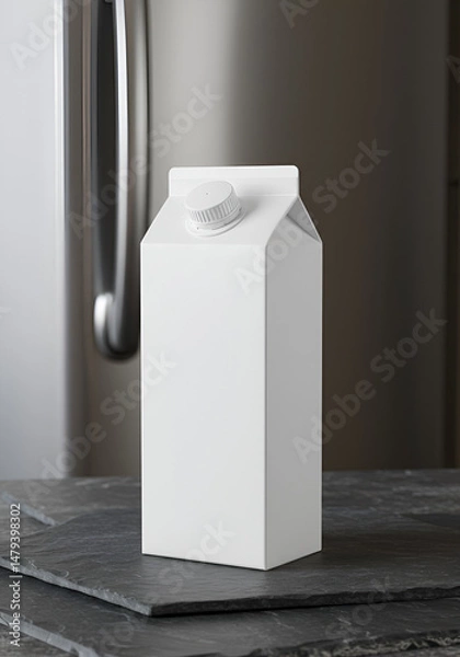 Obraz Blank carton of milk or juice