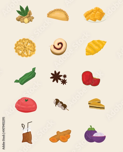 Obraz Local Agricultural Products & Local Food