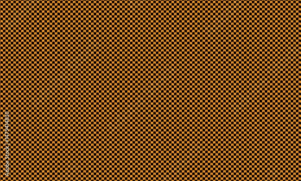 Obraz Traditional pattern background with Geometric shape | Seamless pattern with geometric line for texture, textile, fabric, garments, decoration, banner, art, packaging with dark orange color