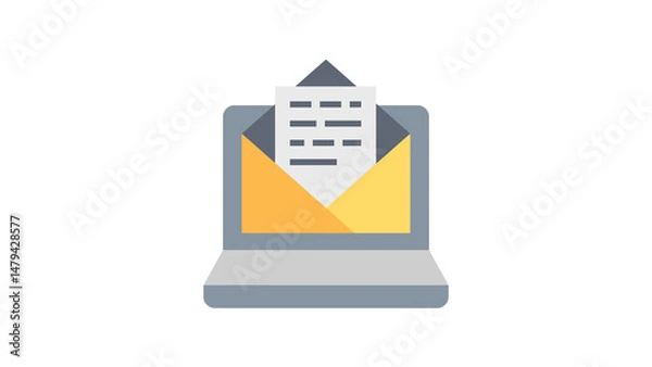 Fototapeta Email Delivery Icon