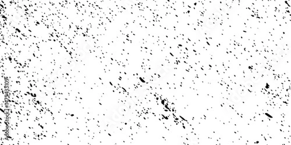 Obraz White and black grunge texture. Abstract Sketch to Create a Distressed Effect. Distress Overlay grain monochrome design. Vector illustration