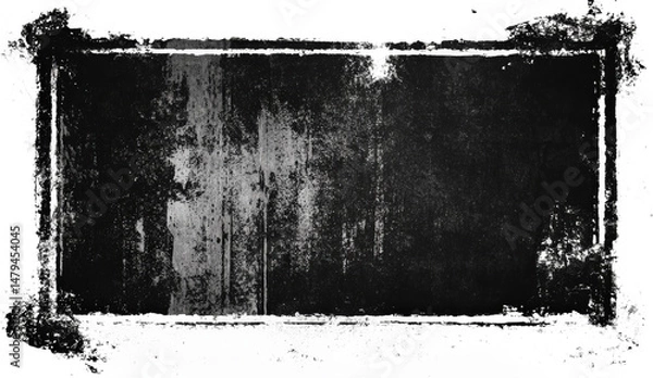 Fototapeta Vintage Grunge Rectangular Frame