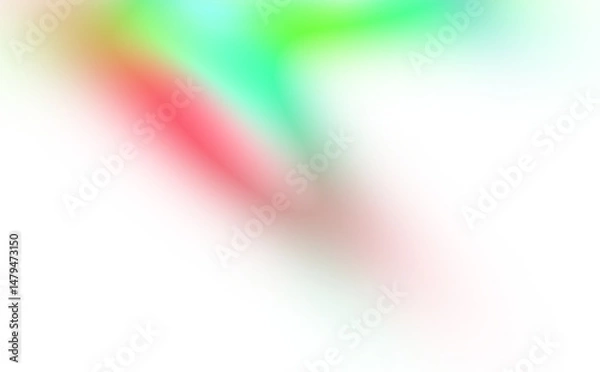 Fototapeta Transparent neon light leaks texture effect overlay, film grain texture, color gradients shape glowing, glow effect, light beams neon effect