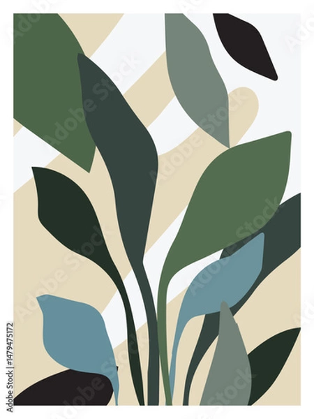 Fototapeta Tropical design