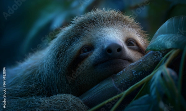 Obraz 멍 때리는 나무늘보