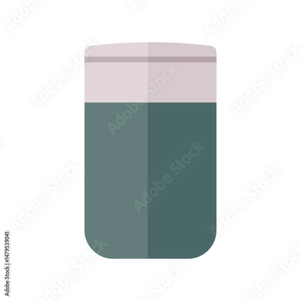 Obraz Skincare cosmetic bottle icon, flat design vector illustration, beauty product vector design elements