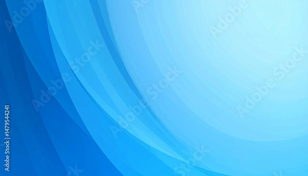 Fototapeta Abstract blue gradients layering for dynamic effect