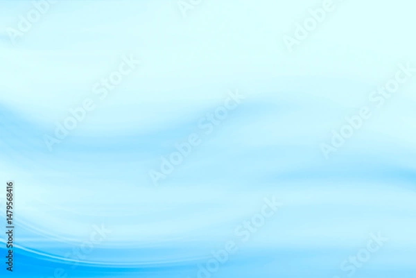 Fototapeta blurred blue background / gradient fresh transparent design background, blue abstract wallpaper
