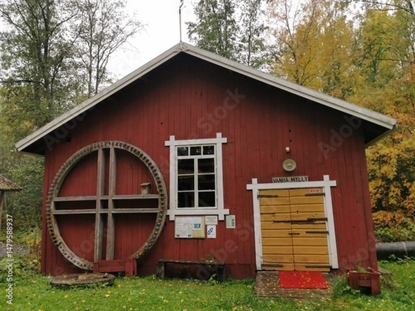 Obraz ユヴァスキュラ古い水車小屋