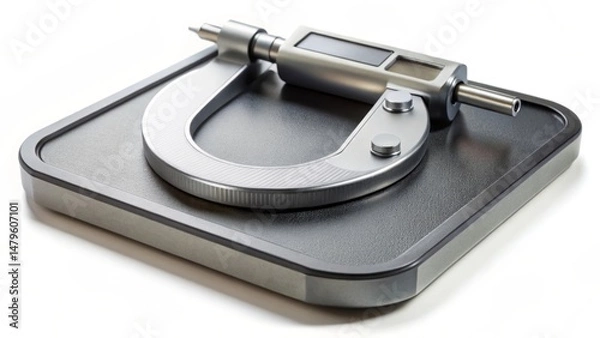 Fototapeta Precise Measurement Tool on a Stable Platform An Industrial Instrument for Accurate Dimensional Analysis