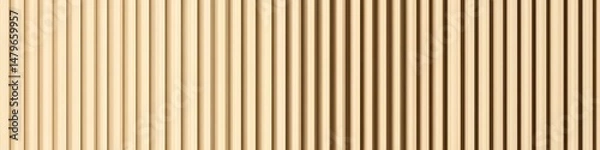 Obraz Beige vertical ribbed textured surface