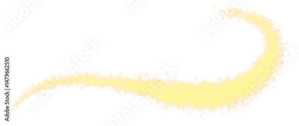 Fototapeta Glittering vector dust on a transparent background. Golden sparkling lights. Christmas Holiday glow particle. Magic star effect. Shine background. Festive party design. PNG image	
