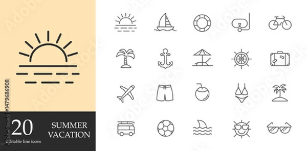 Obraz Summer holidays