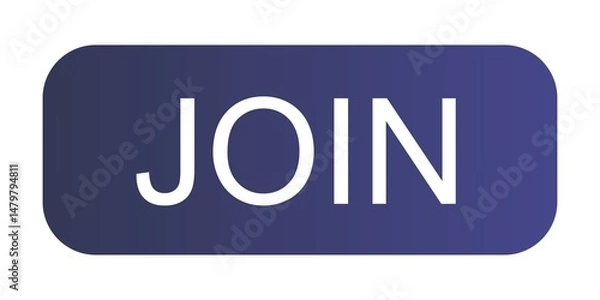Fototapeta Call to action button encouraging users to join a community