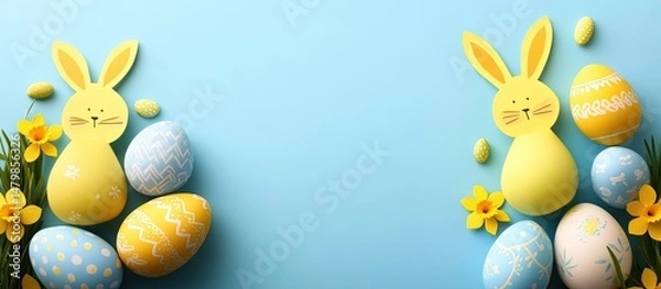 Fototapeta Pastel Easter Decor (1)