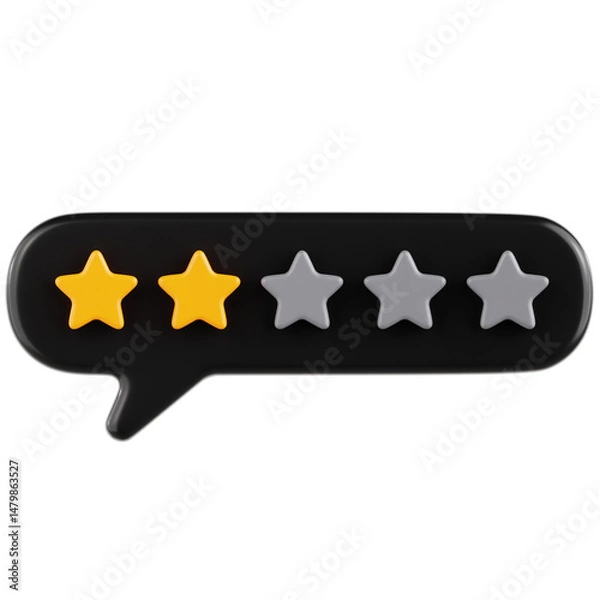 Obraz Ratings 3D Ilustration
