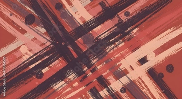 Fototapeta Crossed Lines