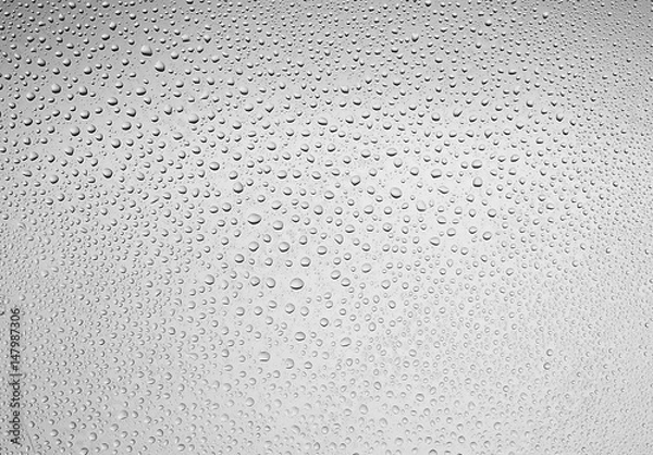 Obraz water drops color background