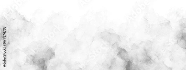 Fototapeta Abstract grayscale smoky cloudscape