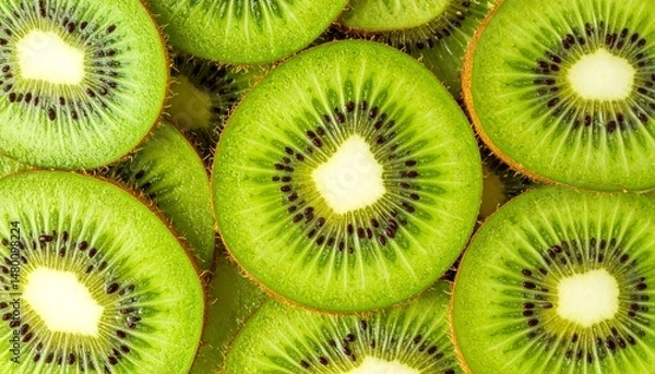 Fototapeta 輪切りのキウイフルーツ