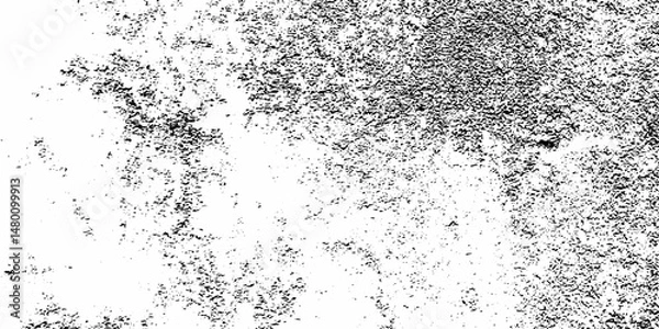 Fototapeta Dust old damage Dirty grainy vintage dust and scratches texture for retro designs background.