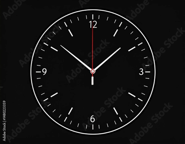 Fototapeta symbolic clock that marks time