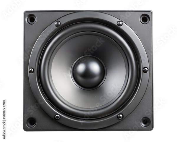 Fototapeta speaker  isolated on a white background. PNG Transparent file type with high definition quality Available.