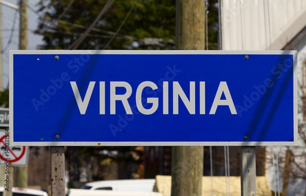Obraz Virginia Sign