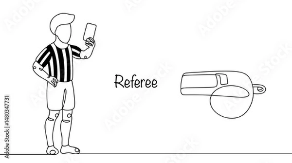 Obraz Referee