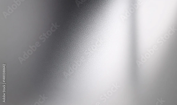 Obraz Elegant abstract gradient background with metallic silver texture and light reflections