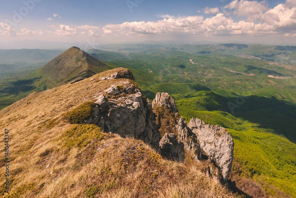Fototapeta Suva Planina Mountain Range Landscape