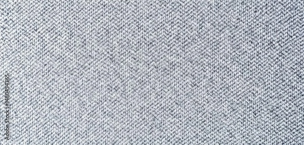 Fototapeta Subtle gray heather melange knit fabric seamless texture, gray pattern, repeat