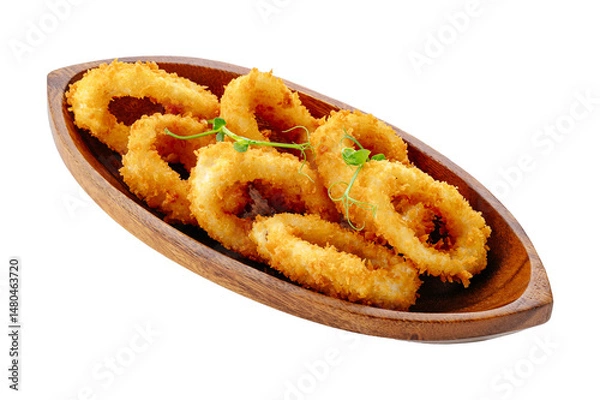Fototapeta pizza on a white background. food for the menu and delivery site