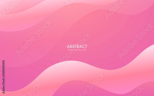 Obraz abstract pink background with waves