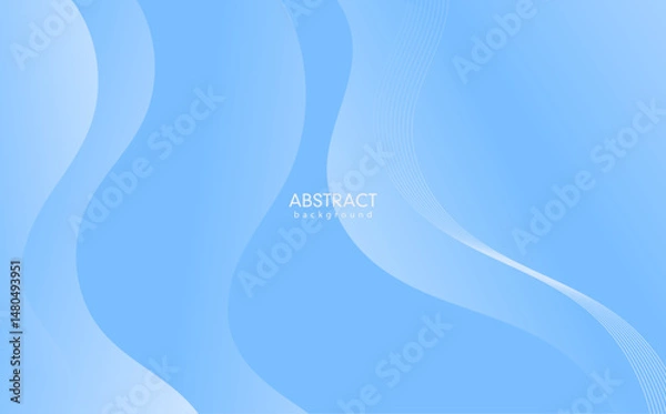 Obraz abstract blue wave background
