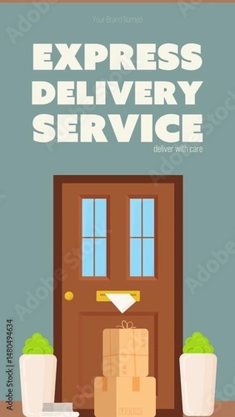 Obraz Delivery Story / Vertical / Part 03