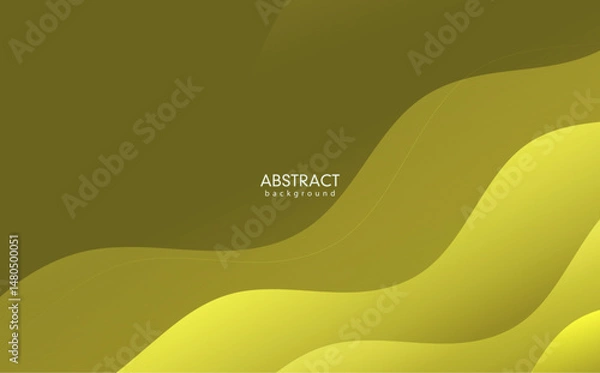 Obraz Green abstract background vector illustration