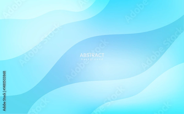 Obraz Abstract blue wave background