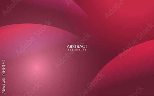 Fototapeta abstract Red background with waves