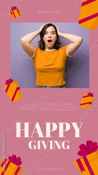 Obraz Gift Boxes Story / Vertical / Part 04