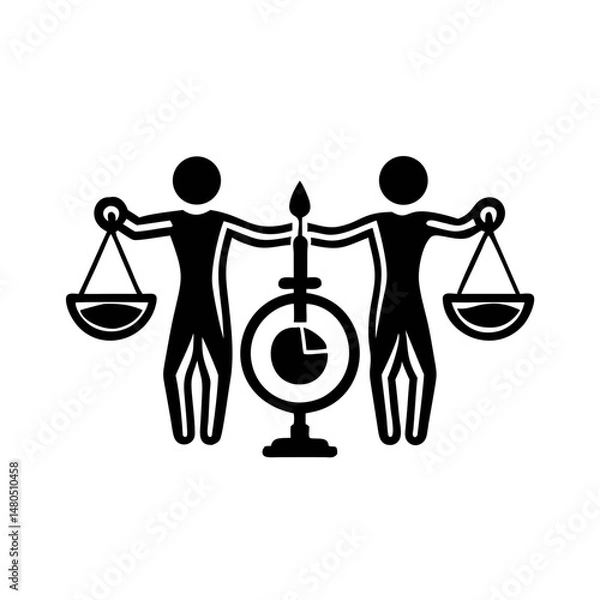 Fototapeta ABSTRACT ICON SET