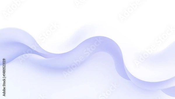 Fototapeta Abstract Light Purple Soft Silk Fabric Waves