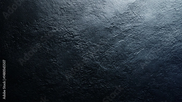 Fototapeta The texture of the old concrete hair cladding that was used as the design and text background. Abstract dark blue textured background with a soft, painterly effect, ideal for design or artistic projec