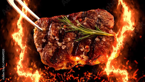 Obraz Burning Transition