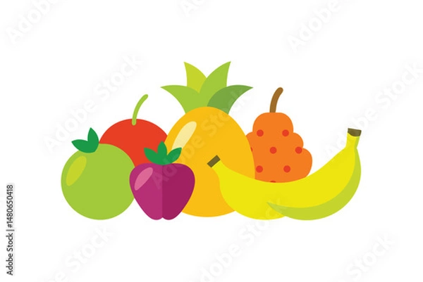 Obraz fruit and vegetables