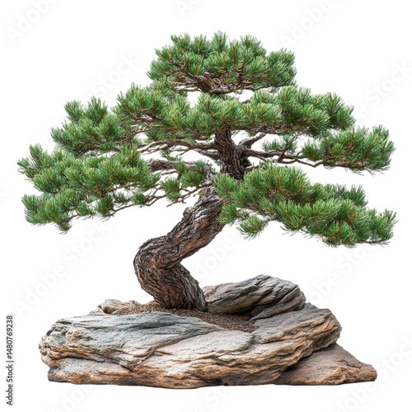 Fototapeta Pinyon Pine isolated on transparent background